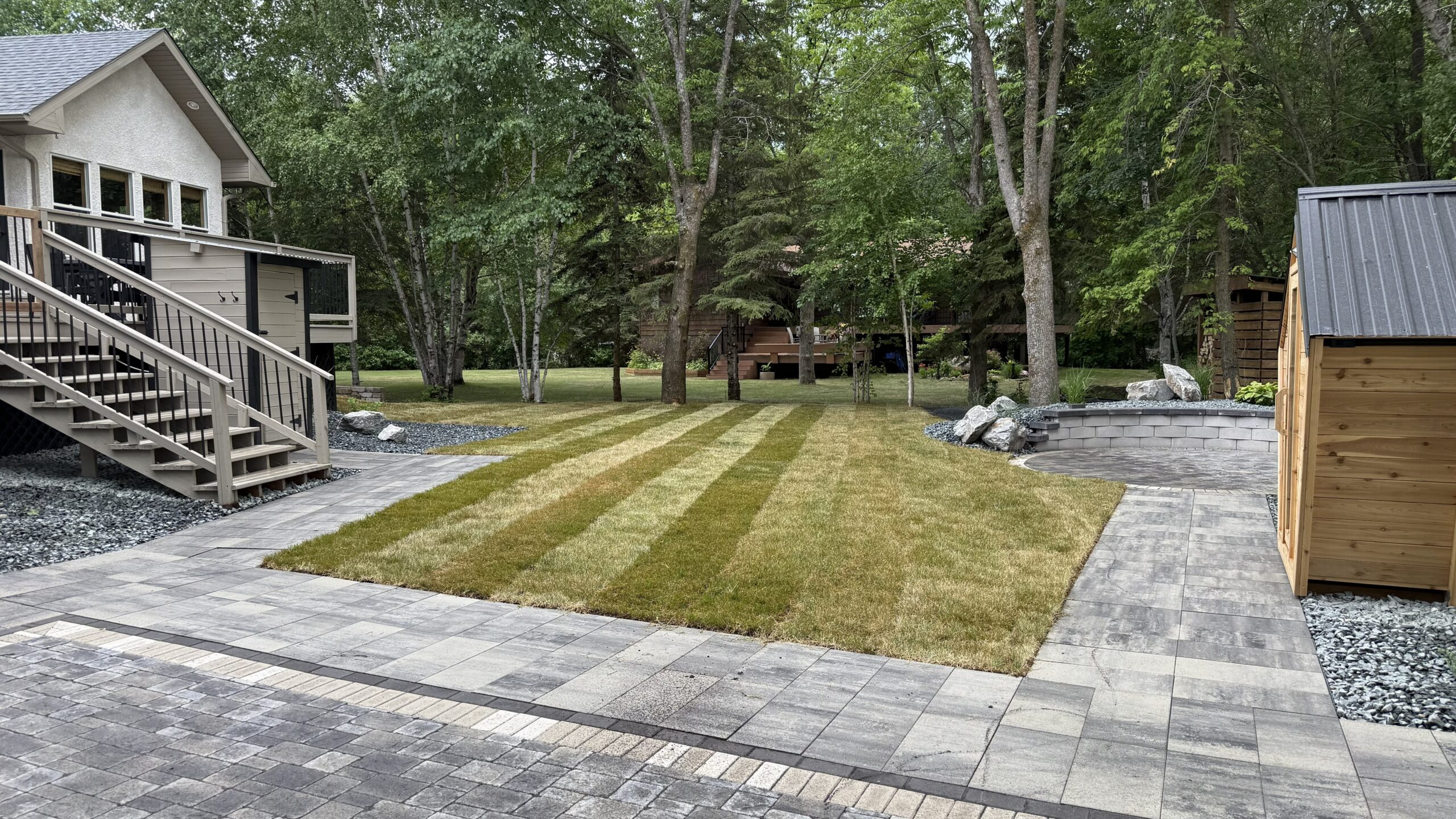 Residential landscaping